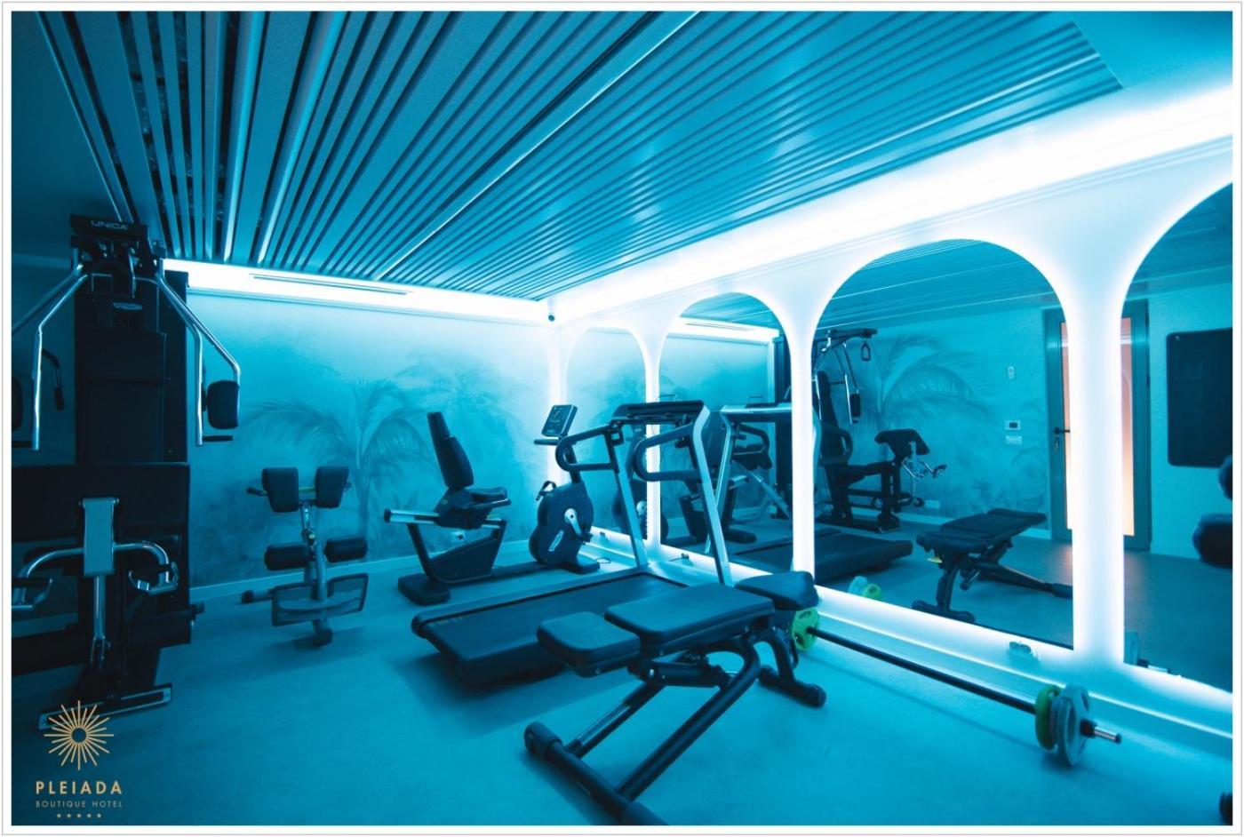 Pleiada Boutique Hotel & Spa Iasi Buitenkant foto The gym at the hotel